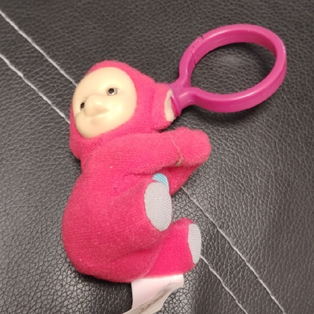 2000 TELETUBBIES PO PENCIL GRABBER BAG CLIPS HAPPY MEAL ITEM NRMINT CONDITION